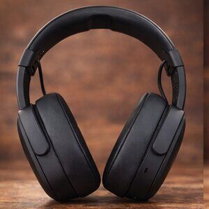 Skullcandy Wireless Over-Ear Headphones – Black – Bluetooth, Built-In Controls